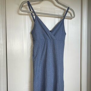 Brandy Melville Blue Floral Dress